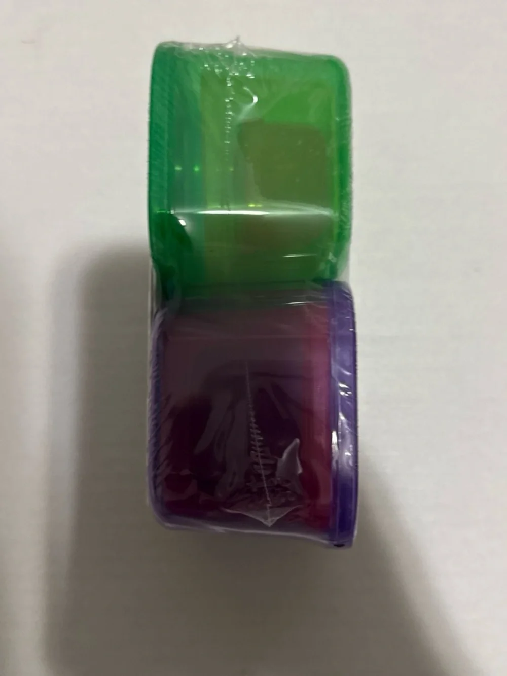 Portion-Control Container Stickers - Assorted Green & Purple